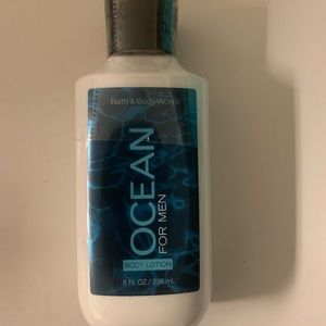 Bath and Body Works Ocean Body lotion for men.
